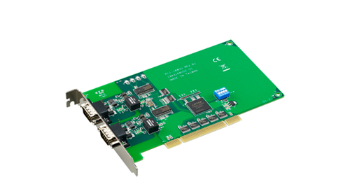 Advantech B+B SmartWorx 2-Port CAN-bus Universal PCI Communication Card with CANopen Support – PCI-1682U-AE