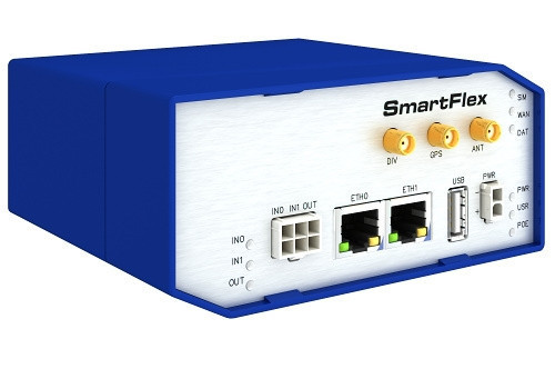 Advantech B+B SmartWorx SmartFlex – EMEA, 2x ETH, 1x RS232, 1x RS485, Plastic Enclosure, No ACC – BB-SR30300310