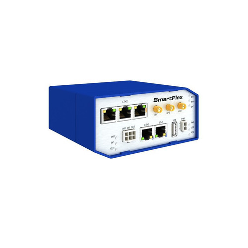 Advantech B+B SmartWorx SmartFlex – EMEA, 5x ETH, PoE PSE, Plastic Enclosure, No ACC – BB-SR30308110
