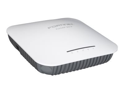 Fortinet Indoor Wireless AP - Tri radio (802.11 b/g/n/ax 2x2 MU-MIMO, 802.11 a/n/ac/ax 2x2 MU-MIMO And 1x 802.11 a/b/g/n/ac Wave 2, 1x1 ), internal antennas, 2x 10/100/1000 RJ45 port, BT/BLE, 1x Type A - FAP-231F-Y