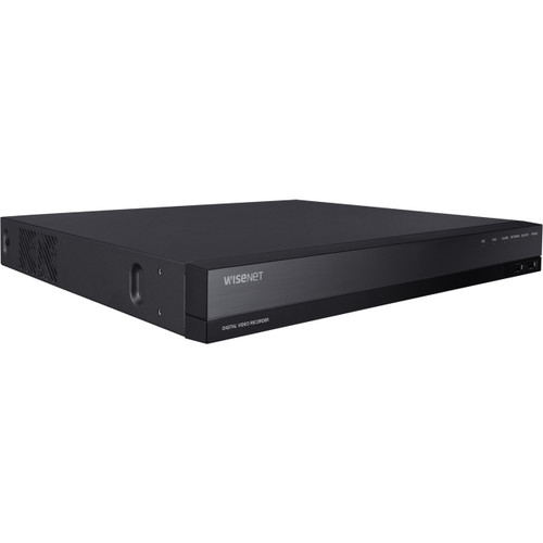 Hanwha Vision 5-in-1 16ch Pentabrid Dvr- 4tb Raw Storage, Ahd, Hdtvi, Hdcvi (up To 8mp), Total 18ch(analog Maximum 16ch And 2 Network Maximum 18ch), Analog Camera Up 8mp(15/12fps), 5mp(20/12fps), 4mp(30/25fps) - HRX-1634-4TB