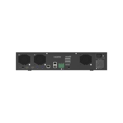 Hanwha Vision 8k Nvr (intel Based), 64ch, 16tb Raw, 16 SATA HDD Bays (up To 10tb Per HDD), H.265/h.264/mjpeg, Sunapi, Onvif, Arb (automatic Recovery Backup) & Failover (n+1), Up To 520 Mbps Recording / Up To 20 - XRN-6420DB4-16TB
