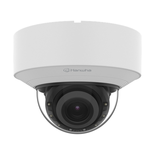 Hanwha Vision Powered By Wn7, Indoor Network Ai Ir Dome Camera, 6mp Resolution @ 30fps, 4.4~9.3mm(2.1x) (112.1 ~47.5 ) Motorized Varifocal Lens, Triple Codec (h.265/h.264/mjpeg), Ir Viewable Length 40m (131.2ft - XND-C8083RV