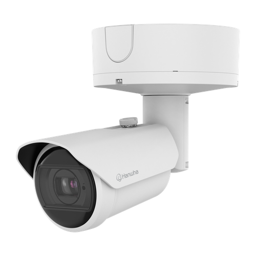 Hanwha Vision Powered By Wn7, Outdoor Network Ai Ir 12x Zoom Bullet Camera, 2mp @ 120 Fps, 5.2~62.4mm(12x) (54.58 ~5.30 ) Zoom Lens, Triple Codec (h.265/h.264/mjpeg), Ir Viewable Length 90m (295.28ft), Usb Port - XNO-6123R