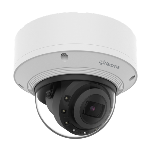 Hanwha Vision Powered By Wn7, X-plus Series, Indoor Network Ai Ir Dome Camera, 4k Resolution @ 30fps, 4.4~9.3mm(2.1x) (112.1 ~47.5 ) Motorized Varifocal Lens, Triple Codec (h.265/h.264/mjpeg), Ir Viewable Lengt - XND-9083RV