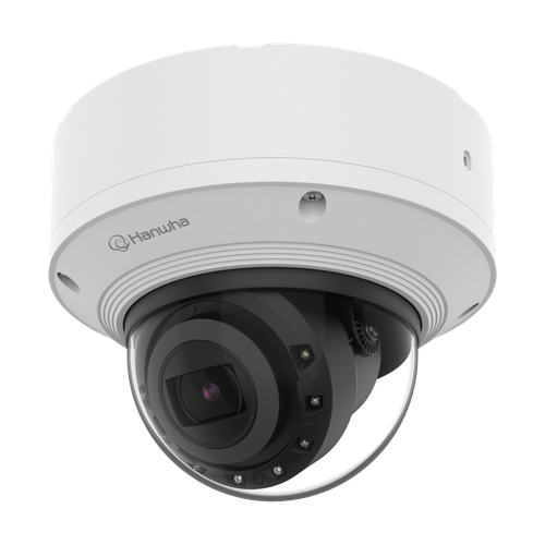 Hanwha Vision Powered By Wn7, X-plus Series, Indoor Network Ai Ir Dome Camera, 6mp Resolution @ 30fps, 4.4~9.3mm(2.1x) (112.1 ~47.5 ) Motorized Varifocal Lens, Triple Codec (h.265/h.264/mjpeg), Ir Viewable Leng - XND-8083RV