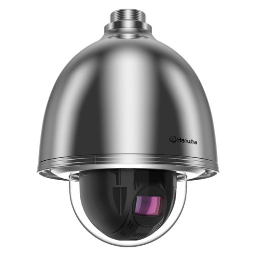 Hanwha Vision Wisenet Q Stainless Steel Ptz Camera, 2mp, Full Hd(1080p) 60fps, Triple Codec H.265/h.264/mjpeg With Wisestream Ii Technology, 4.44~142.6mm (32x) Lens, 120db Wdr, Day & Night (icr), Dis (built-in - QNP-6320HS