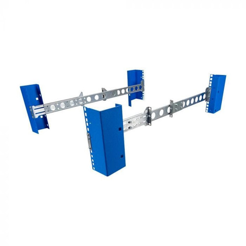 Dell 2U sliding rail kit for theDell POWEREDGE R840server.Works in any 2post rack and 4post racks with a mounting depth of 3 inches to 30 inches. Mounts in square hole, round hole and round hole threaded racks. Made from steel - 122-6947