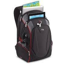 Solo NY Fully padded 17.3in laptop compartment, Internal iPad/ tablet pocket, Hard-shell front zip-down organizer section protects gadgets, Side zippered pockets secures accesories and fits most water bottlesHeadphone port - ACV711-4