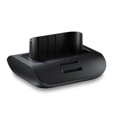 Single unit charging station for LP7 with flex case and single LP7 battery
