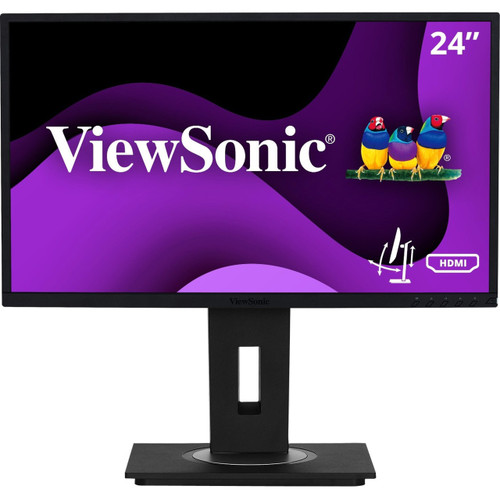Viewsonic 24(23.8 viewable) SuperClear IPS Full HD Monitor with Advanced Ergonomics include HDMI DisplayPort VGA and USB 3.0. - VG2448