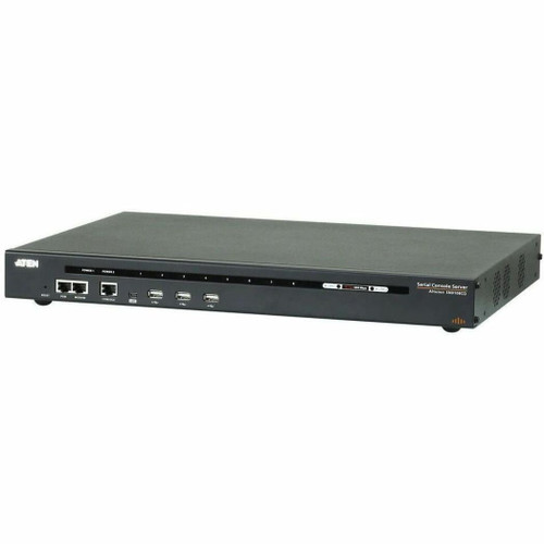 Aten 8-Port Serial Console Server with Dual Power/LAN - DC Model - SN0108COD