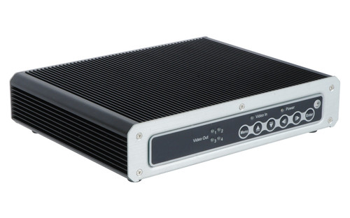 Qnap iVW-UD322 Ultra High Resolution Video Wall Controller, 1 x Dual link DVI input, 4X DVI output, Config 2x2, 1x3, 3x1, 1x4, 4x1 - IVW-UD322