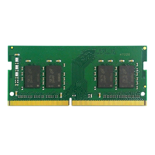 Qnap 32GB DDR4 SDram Memory Module - For Notebook, SAN Storage System - 32 GB - DDR4-2666/PC4-21333 DDR4 SDram - 2666 MHz - ECC - 260-pin - SoDIMM - RAM-32GDR4ECP0-SO-2666