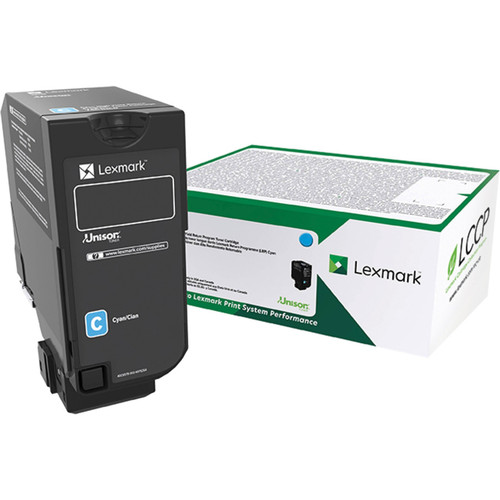 Lexmark TAA CS72x Cyan Standard Yield Return Program Toner Cartridge - 74C0SCG