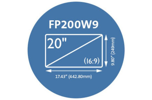 Kensington FP200 Privacy Screen for 20in Widescreen Monitors - K55796WW