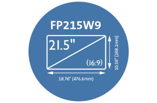 Kensington FP215 Privacy Screen for 21.5in Widescreen Monitors - K55797WW