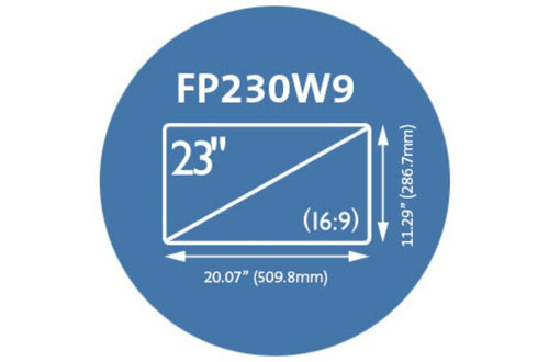 Kensington FP230 Privacy Screen for 23in Widescreen Monitors - K55798WW