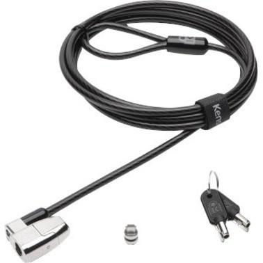 Kensington ClickSafe 2.0 Keyed Laptop Lock offers strength and one-click convenience and Keyless engagement - K66638WW