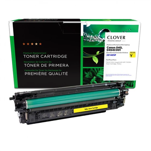 CIG Clover Imaging Remanufactured Yellow Toner Cartridge for Canon 1239C001 (045) Estimated Yield 1300 - 201392P