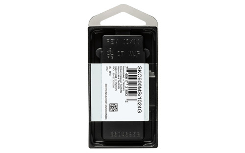 Kingston 1024G SSD KC600 SATA3 mSATA - SKC600MS/1024G