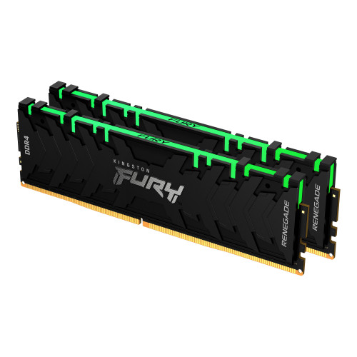Kingston 16GB 3600MHz DDR4 CL16 DIMM (Kit of 2) FURY Renegade RGB - KF436C16RBAK2/16
