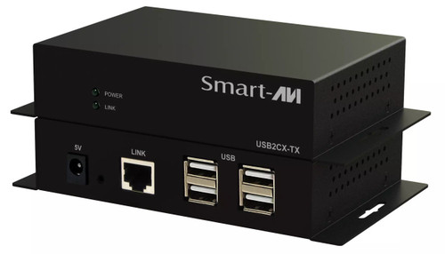 SmartAVI USB 2.0 Over Cat5 Extender. Includes: Usb2 X-Tx-S, Usb2 X-Rx-S And Ps5Vd3A - USB2X-S