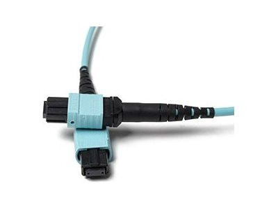 Fiber Cables Direct 3 Meter - OM4 LC/LC Indoor, ARMORED Duplex Fiber Patch Cables, 10/40/100Gb Multimode 50/125 made with Corning glass. Assembled with ceramic ferrules, LC duplex connectors - FCDUS353V10222