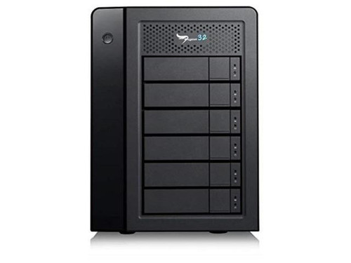 Promise Pegasus 32 R6.Us Box.HDD:Sata3.5Inch,12Tb,6.With Thunderbolt3 0.7M Cable (72Tb) Us - P32R6HD72US