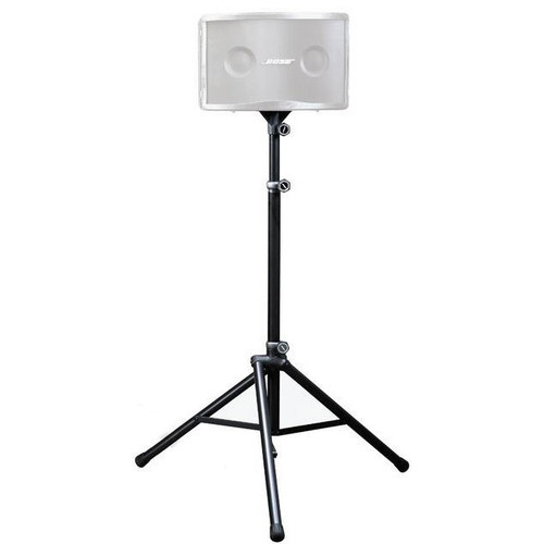 Bose SS-10 Speaker Stand Black For portable use with 802-III, 502A, and 402-II loudspeakers. Black aluminum.  - 27343