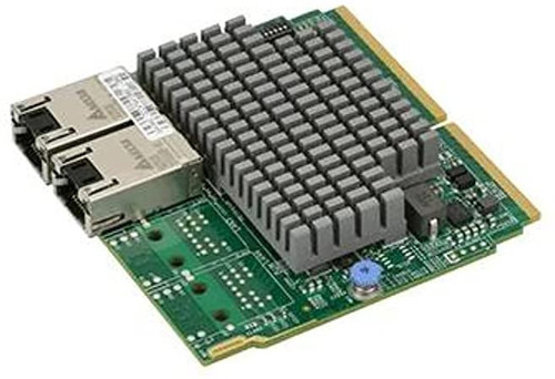 Supermicro Peripheral, Siom 2-Port 10G Rj45, Intel X550 (Retail Pack), Siom 2-Port 10Gbase-T, Intel X550 - AOC-MTG-I2T-O