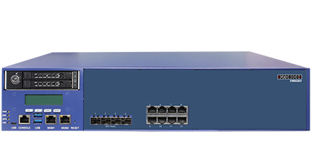 Edgecore Wireless Access Controller, WAN: 2 Ge, LAN: 6 Ge, USB: 2 X USB 3.0, Console: 1 X RJ-45; 1 X Micro USB With Power Cord, Manage 600 Ap - EWS5204
