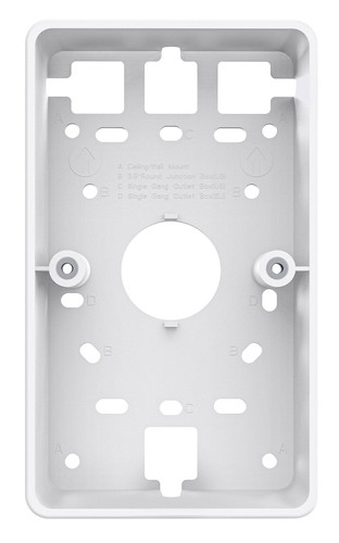 TP-Link Wall Plate Access Point Junction Box Dimensions: 143 84.3 40mm FEATURE: Assist with installing the Omada Wall-Plate AP on the wall - OJB-100