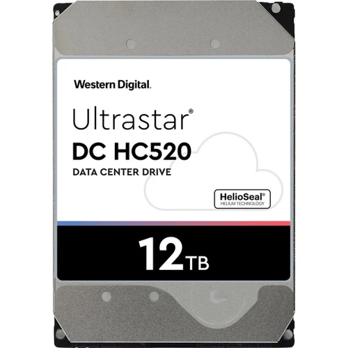 Hgst 3.5in 26.1MM 12000GB 256MB 7200RPM SAS ULTRA 4KN SE P3 HE12 - 0F29562