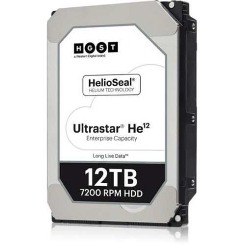 Hgst 3.5in 26.1MM 12000GB 256MB 7200RPM SATA ULTRA 4KN SE HE12 - 0F30143