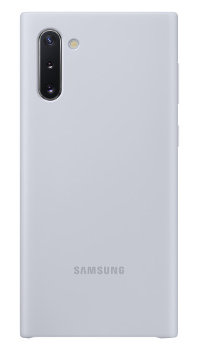 Samsung Note 10 Silicone Cover, Silver -EF-PN970TSEGUS