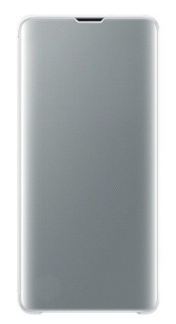 Samsung Gs10 S-View Flip Cover, White - EF-ZG973CWEGUS