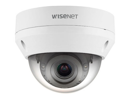 Samsung Wisenet Q Network Outdoor Vandal Dome Camera, 2Mp At 30Fps, 3.6Mm Fixed Focal Lens (94.8Degree), Triple Codec H.265, H.264, Mjpeg With Wisestream Ii, 120Db Wdr, Ir Leds Range 49. - QNV-6023R