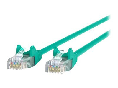 Belkin 3FT CAT6 Snagless Patch Cable, UTP, White PVC jacket, 23AWG, 50 Micron, gold plated RJ-45 M to RJ-45 M 550MHz/1Gbps - A3L980-03-WHT-S