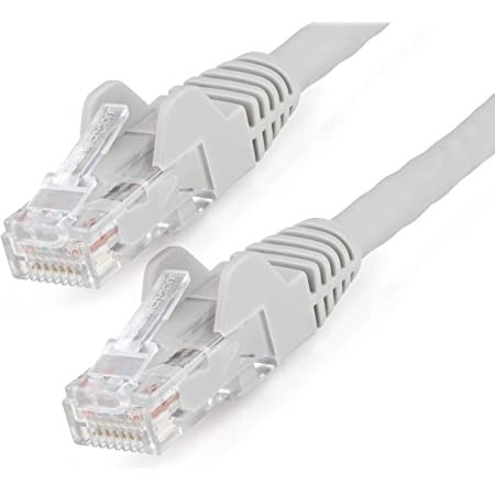 Belkin 6FT CAT6 Snagless Patch Cable, UTP, Gray PVC jacket, 23AWG, 50 Micron, gold plated RJ-45 M to RJ-45 M 550MHz/1Gbps. - A3L980-06-S