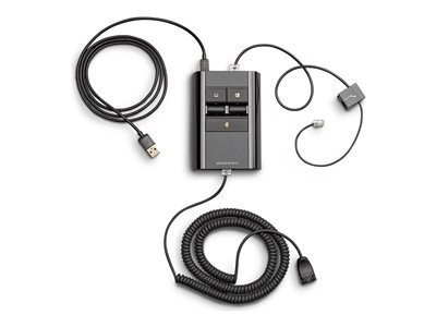 HP Poly - Headset Cable - 4 Pin Quick Disconnect To 6 Pin Quick Disconnect - 5.1 In - 85Q47AA