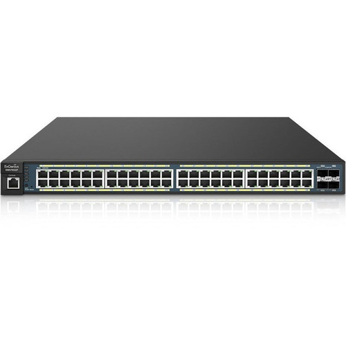 EnGenius 48-Port Managed Gb Layer 2 410W 802.3at/af PoE+ Switch w onboard and network management - EWS7952P