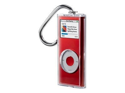 Belkin IPOD NANO 2G CLEAR CASE ACRYLIC WITH CARABINER CLIP - F8Z130