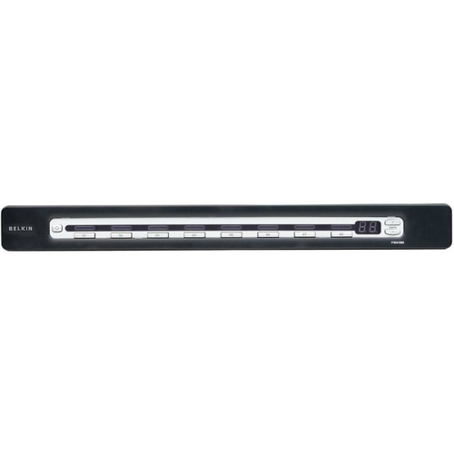 Belkin KVM Switch - 8 - Rack-mountable - USB , PS/2. - F1DA108Z