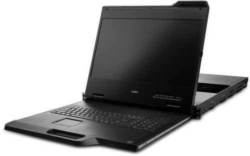 Belkin 18.5inch Widescreen Rack Console with 8-Port KVM - F1DC108V