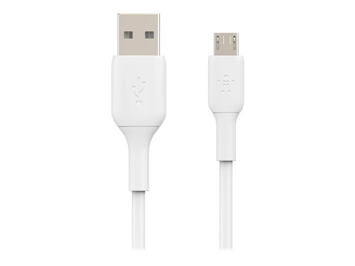 Belkin PVC A-MUSB 1M, WHT - CAB005BT1MWH