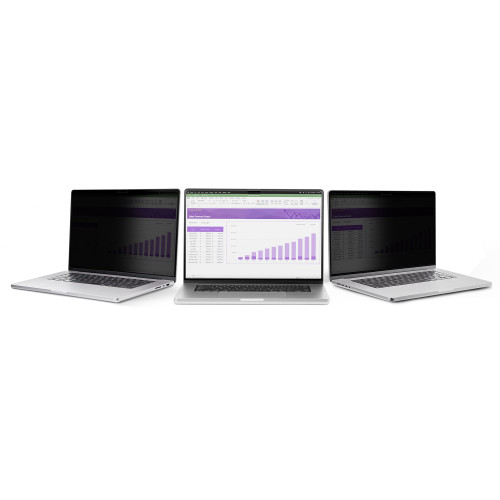 Startech 16IN MACBOOK PRO 21/23 LAPTOP PRIVACY SCREEN, REMOVABLE / REVERSIBLE ANTI-GLARE PRIVACY FILTER, MAGNETIC SCREEN PROTECTOR W/ 51% BLUE LIGHT REDUCTION - 162MM-PRIVACY-SCREEN