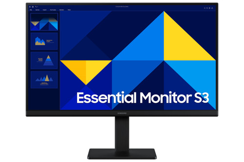 Samsung Essential S3 S27D304GAN 27" Class Full HD LCD Monitor - 16:9 - Black - LS27D304GANXZA