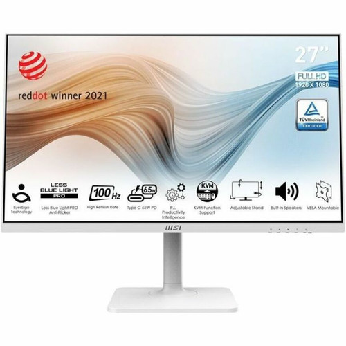 MSI Pro Mp273L E14 Monitor 27In Ips 1920X1080 Fhd144Hz - PROMP273LE14