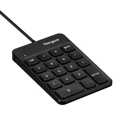 Targus USB-C/A Wired Numeric Ecosmart Keypad Black - AKP13GL